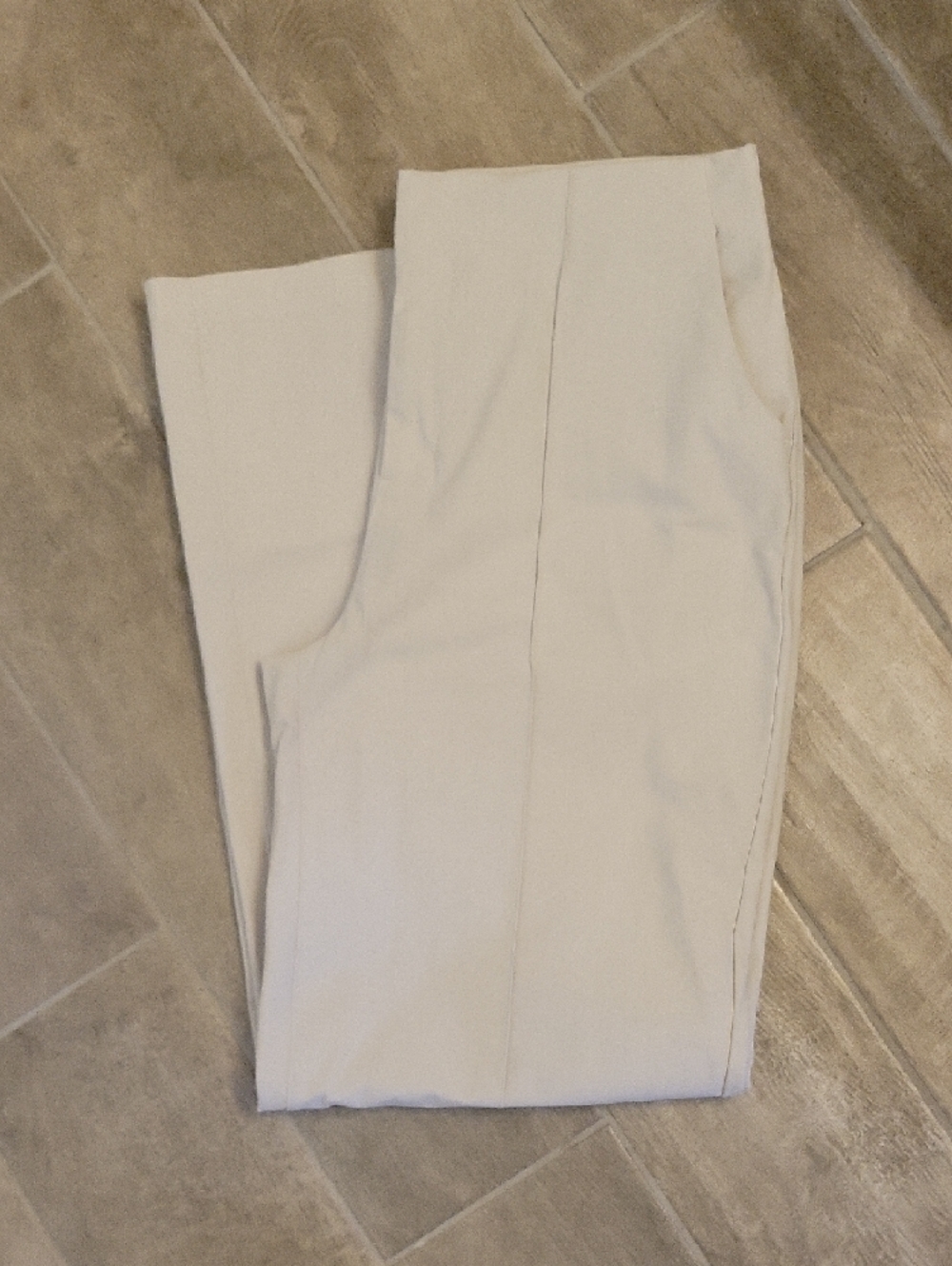 Womens Vuori Meta Wide Leg Cream Pants - Picture 6 of 10